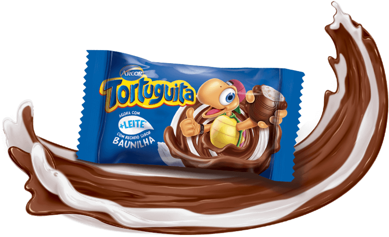 Chocolate Tortuguita Sabor Baunilha