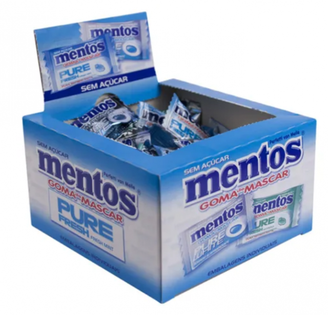 Mentos goma de mascar