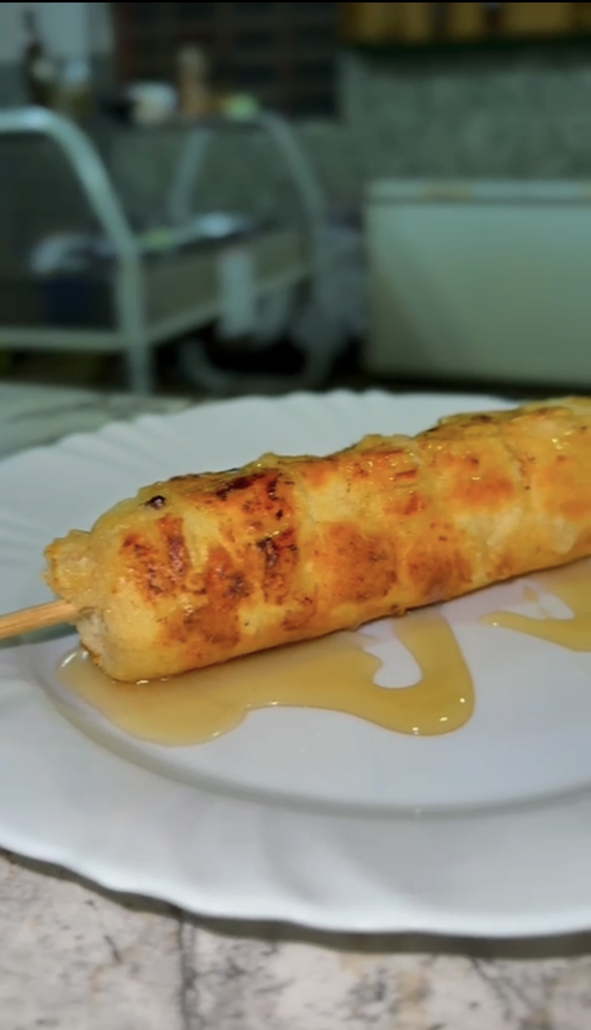 Pão de alho com mel